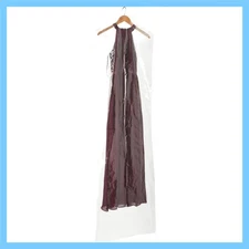 Versatile 50 Pack Clear Plastic Dress and Suit Bags - Perfect for Travel - 21x72