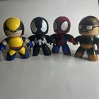 Lot of 4 Marvel Comics Mighty Muggs Spider-man Venom Wolverine Doc Oct