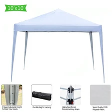 LEADZM 10*10ft Canopy Tent Outdoor Wedding