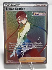 Elesa's Sparkle 275/264 - Fusion Strike - 2021 Pokemon TCG - Rainbow Full Art