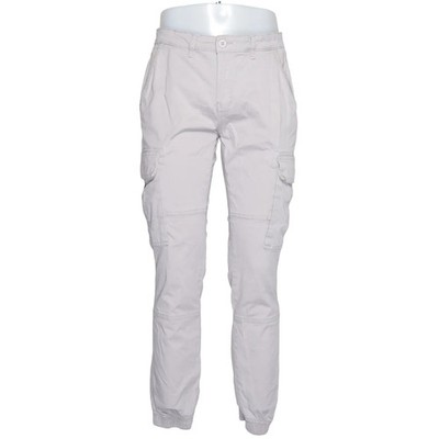 Amaci & Sons, Cargohose, Größe: L, Beige, Baumwolle/Elasthan, Einfarbig #JUh