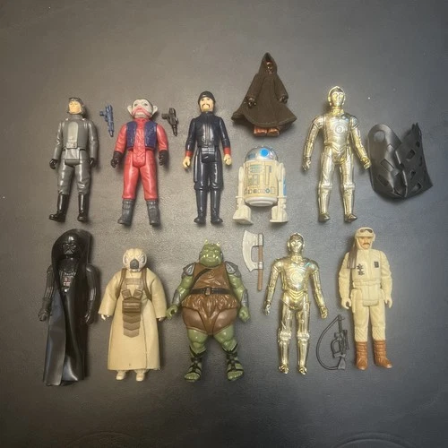 Vintage Kenner Star Wars Loose 11 Figures W/ Some Accessories