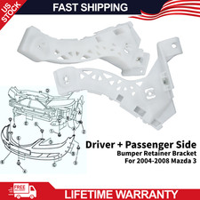 2pcs Front Bumper Retainer Support Bracket Kit For Mazda 3 Sedan 0408 2pcs Front Bumper Retainer Support Bracket Kit For Mazda 3 Sedan 0408