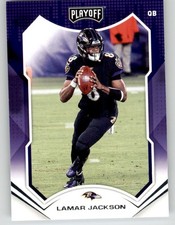 2021 Panini Playoff Lamar Jackson #25 BAL