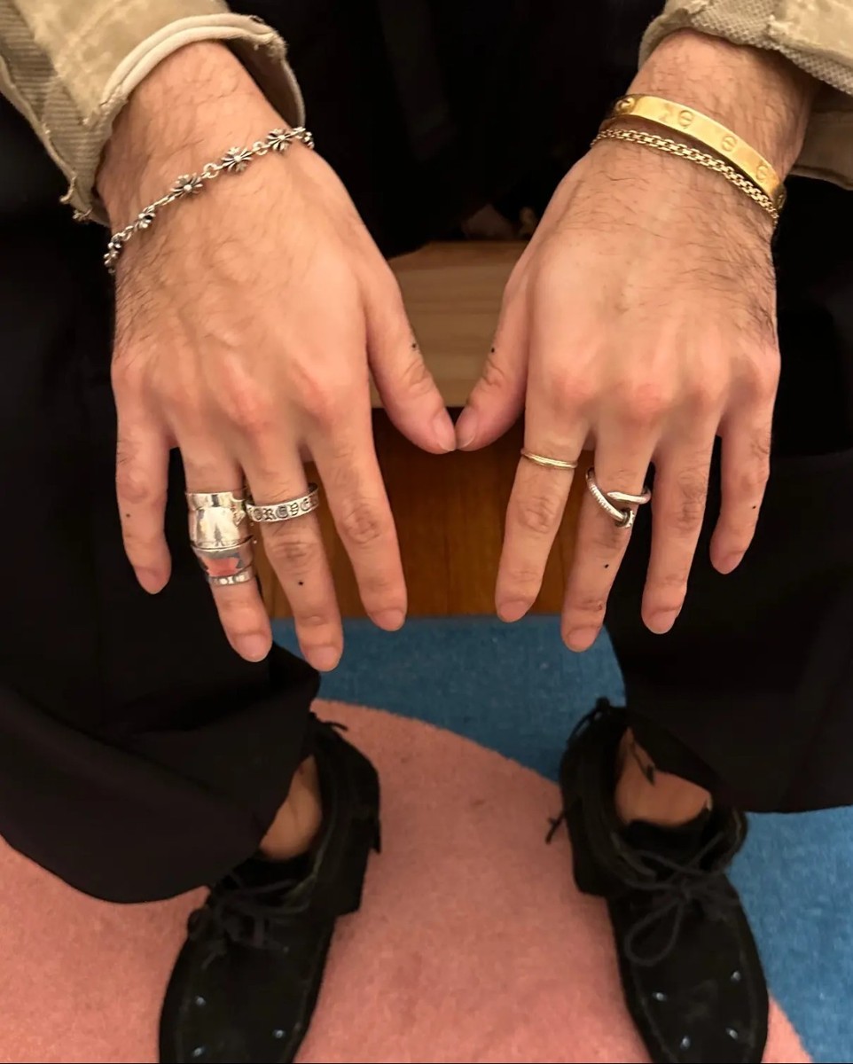 Chrome Hearts Nail Ring - 7.5 - Adjustable | eBay