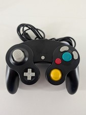 3rd Party Nintendo GameCube Controller - Black | Tested