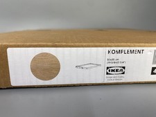 IKEA KOMPLEMENT Pull-Out Tray White Stained O...