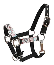 Showman PONY Halter w/ Navajo Print Overlay