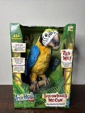 NEW FurReal Friends Squawkers McCaw Remote Controlled Interactive Parrot VIDEO