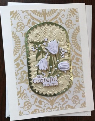 Handmade Greeting Card - So Grateful for you  Card, Any Occasion Card