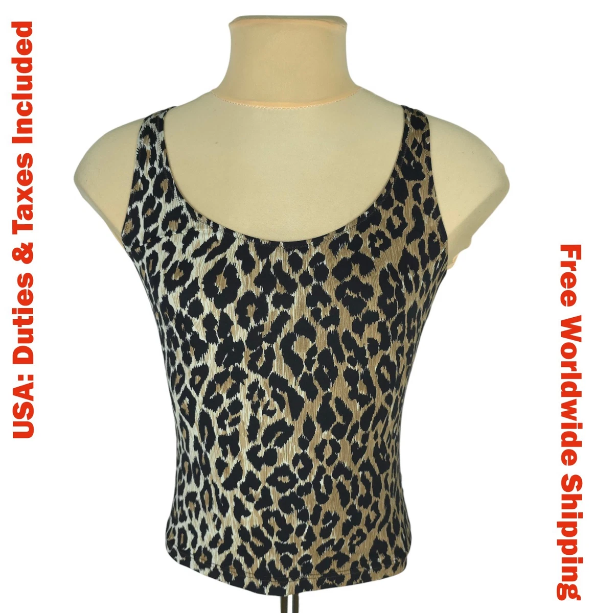Dolce&Gabbana Women's Animal Print Tank Tops for Women for sale - eBay