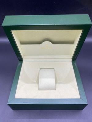 Rolex Uhrenbox grünes Leder für Daytona 116509 32.00.02 authentisch