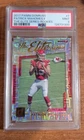 2017 Panini Donruss the Elite Series Rookies Patrick Mahomes II #7 (RC) PSA 9