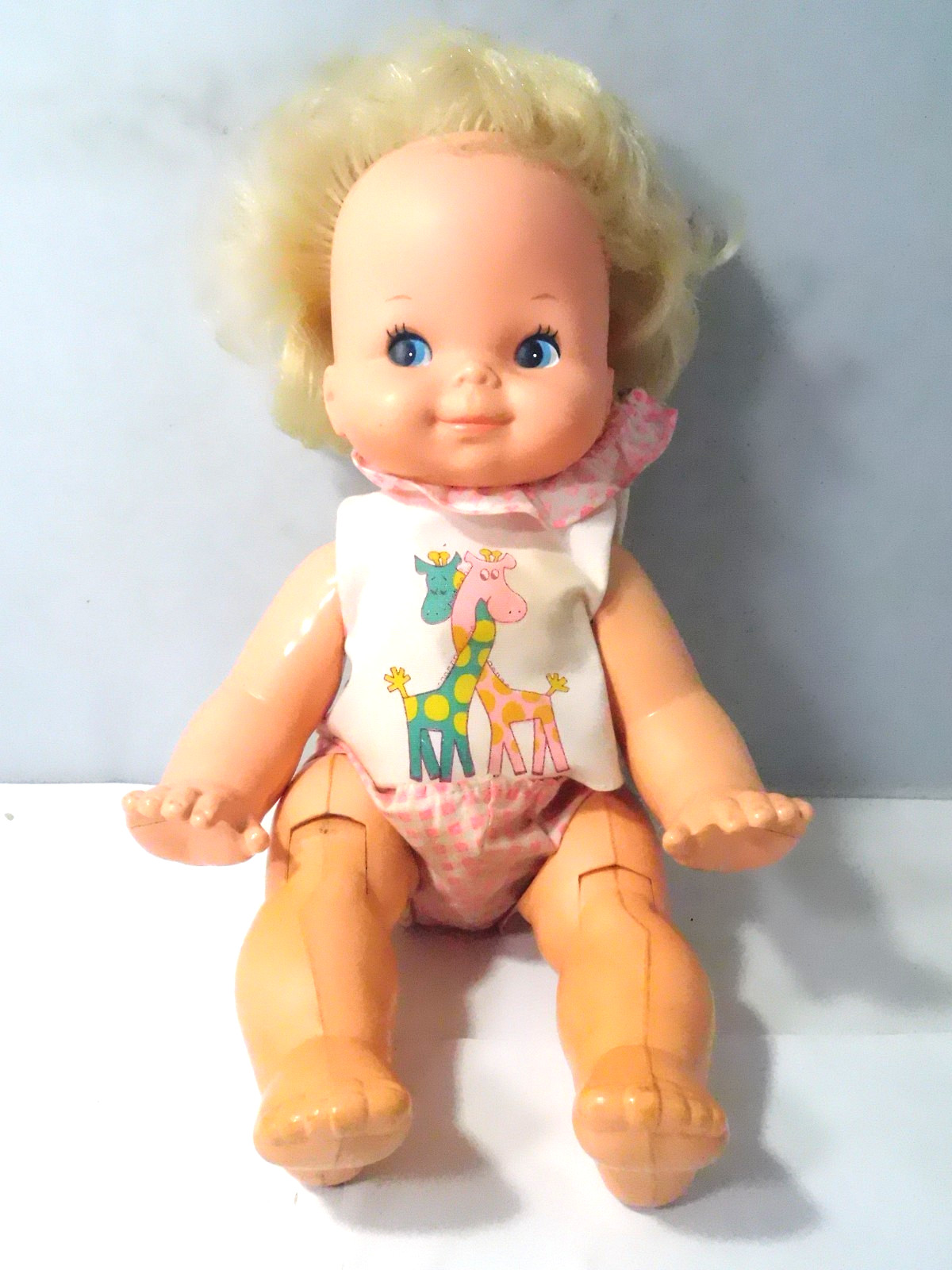 1974 Mattel Doll Baby That-A-Way-Crawling Doll