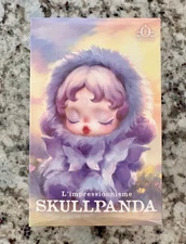 Pop Mart  Skullpanda L'impressionnisme Series Plush Doll Blind Box