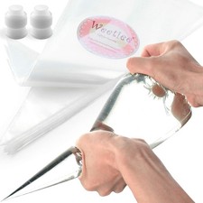 Pastry Piping Bags -100 Pack-16-Inch Disposable Cake Decorating Bags Anti-Burst