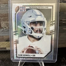 Pro Set Sam Howell Football Card QB Mojo Rc