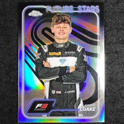 2024 Topps Chrome Formula 1 JOSEPH LOAKE Base Refractor #71