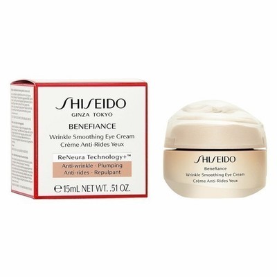 0.51oz-15ml Shiseido Benefiance Wrinkle Smoothing Eye Cream IN BOX NEU