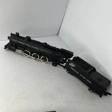 American Flyer S Gauge #282 C&NW 4-6-2 Smoking Steam Locomotive & Tender