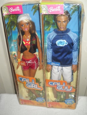 1998 RARE NRFB Mattel Cali Girl Barbie & Cali Guy Blaine 2