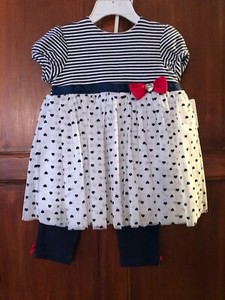 baby girl dress and leggings