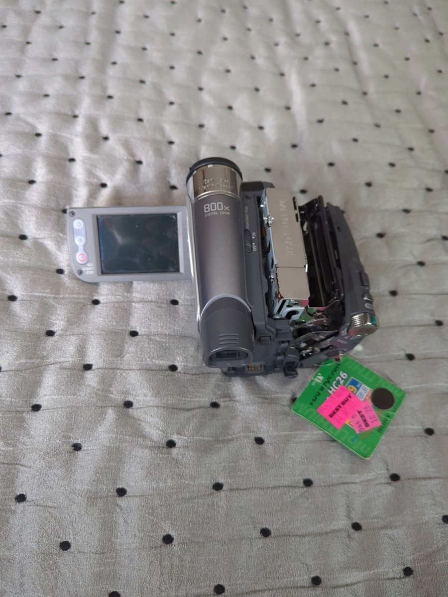 作動確認　SONY Handycam DCR-HC26 ビデオカメラ 装備充実 DCR-HC26