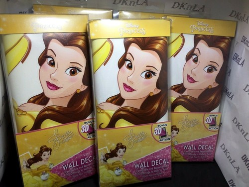 Disney Princess "Belle" From Beauty and the Beast Augmented Reality Wall Decal - Picture 2 of 12