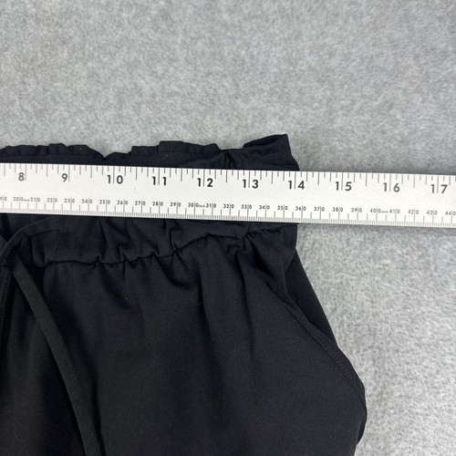 Pantalones Lululemon para mujer 6 negros elásticos cintura apretada rendimiento gimnasio yoga bolsillo - Imagen 3 de 9