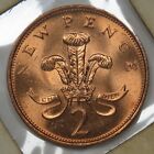 1977 Uk Great Britain 2 New Pence - Unc
