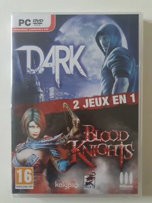 Dark Et Blood Knights Pack 2 Jeux en 1 Jeu PC Dvd-rom NEUF sous blister Français - Photo 1/4