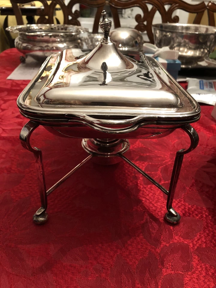 SERVIDORES DE ENTRADA DE PLACA PLATEADA MAPPIN & WEBB DE COLECCIÓN Foto 3 de 4