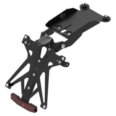 KIT VERSTELLBARER KENNZEICHENHALTER LIGHTECH FÜR DUCATI HYPERMOTARD 821/939 2013-2018