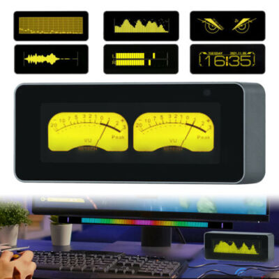 OLED Digital Analyzer Sound Level Meter Display Audio Spectrum For Home