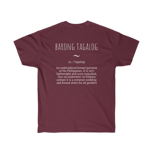 Barong Tagalog Cartoon Blue Pants Anime Philippines Filipino Boy T-Shirt - 第 19/45 張圖片
