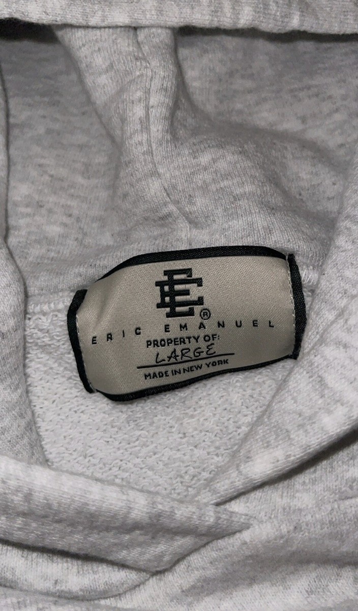 Eric Emanuel EE Bolt Hoodie Size L Lakers (NYC Store Store 