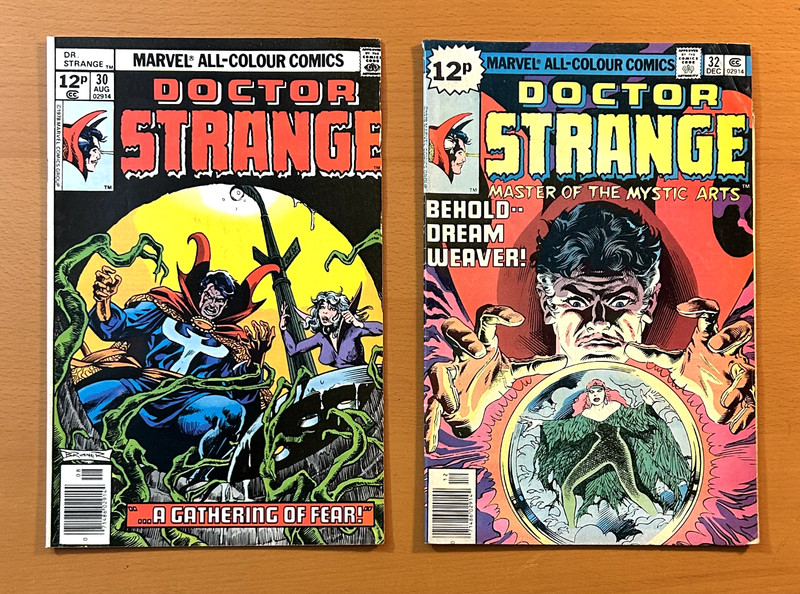 Doctor Strange #30 & 32 (Marvel 1978) 2 x Bronze Age comics.