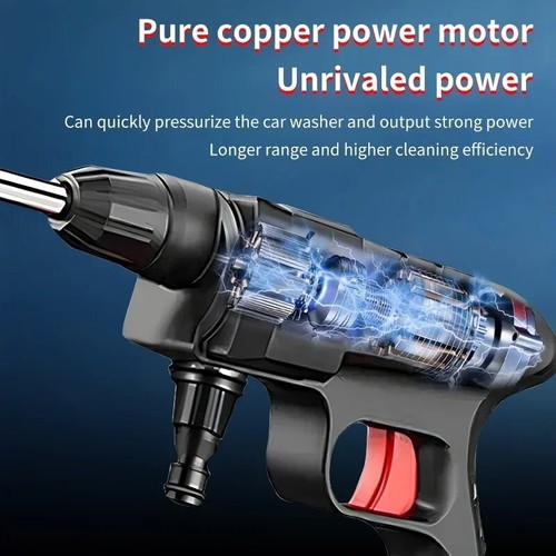 Hochdruck Auto Waschmaschine Spritzpistole für Makita 18V Akku 60BAR 300W Düse - Bild 2 von 7