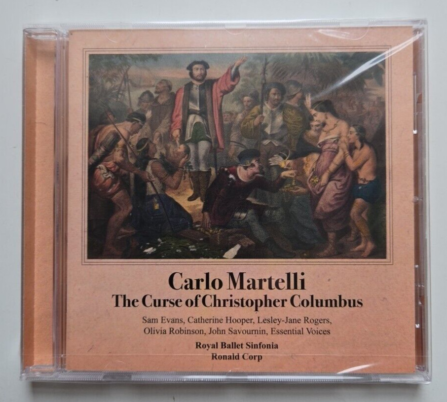 Carlo Martelli - The Curse Of Christopher Columbus - CD 2019 NEW & SEALED