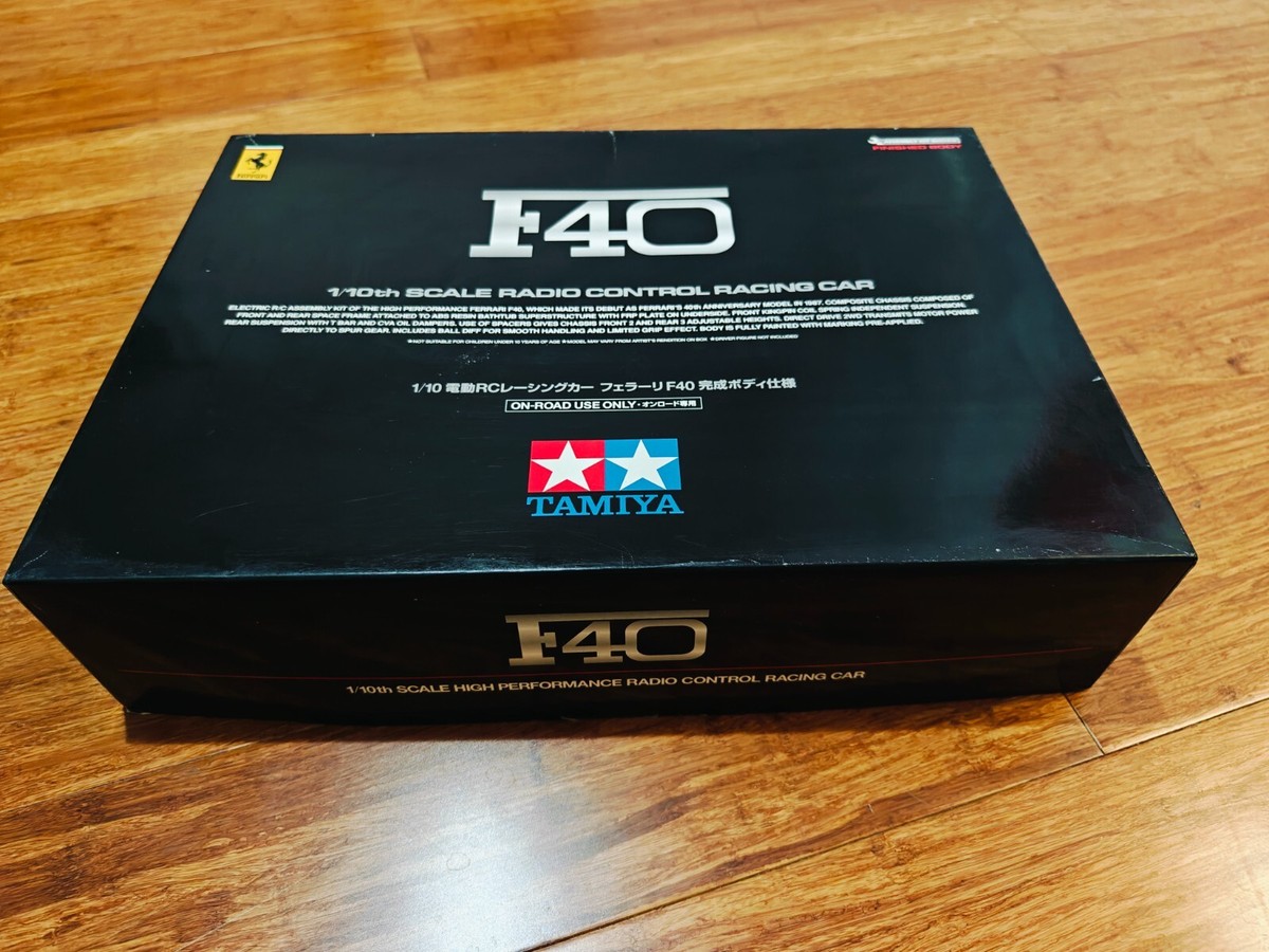 Tamiya 1/10 RC Ferrari F40 - Finished Body RC Ultra RARE 58356