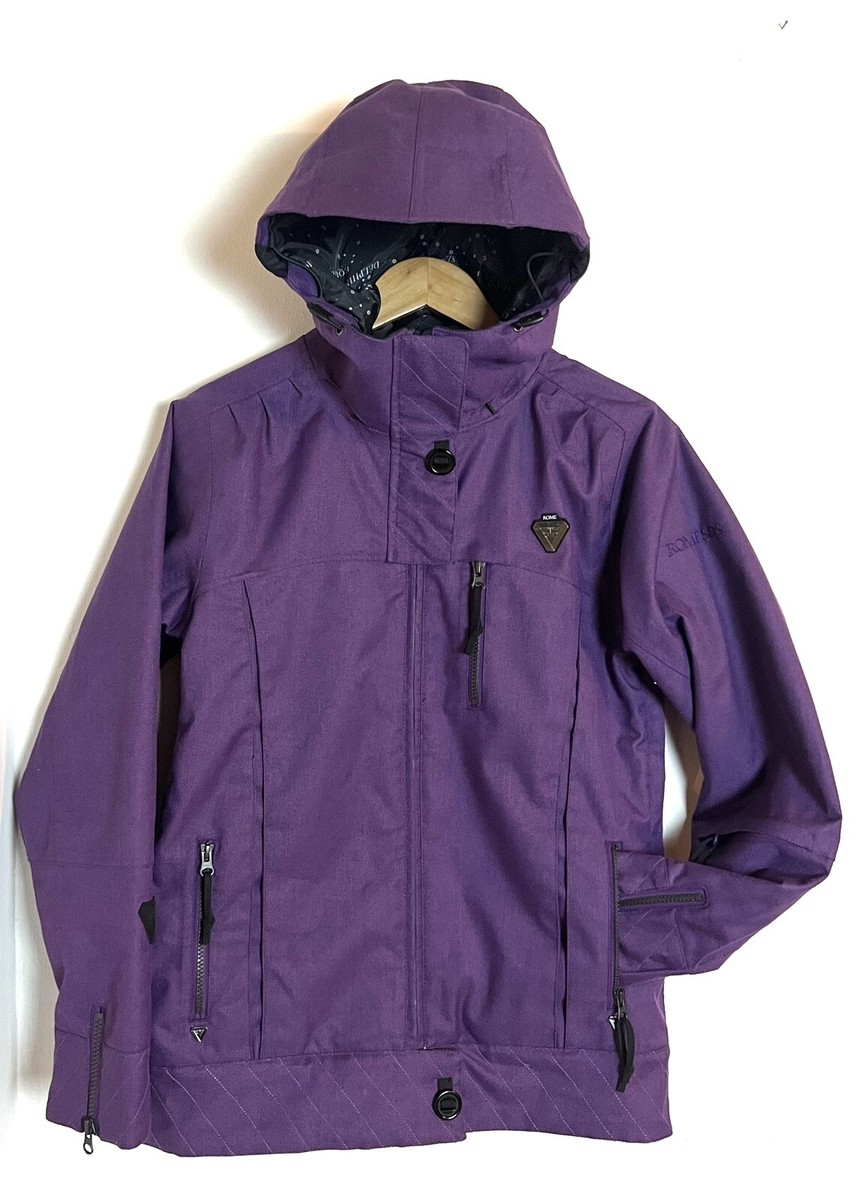 Rome SDS Coat Purple Ski Snowboard Hooded Star Manifest Collection