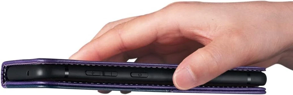 Case For Samsung S25FE/s23fe Leather Flip magnetic shockproof s24fe phone cover - Image 3 of 4