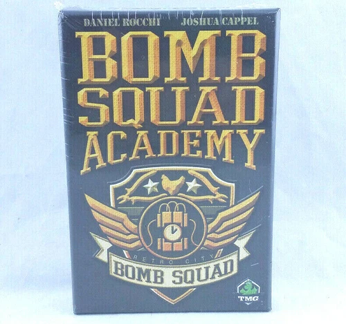Tasty Minstrel Boardgame Bomb Squad Academy Card Box