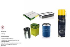 MANN FILTER Paket MANNOL Klimareiniger für Hyundai Getz TB 1.5 CRDi