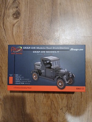 Snap-on Tools NEW Mini Brick snapon Model T the atom brick 1:25 scale