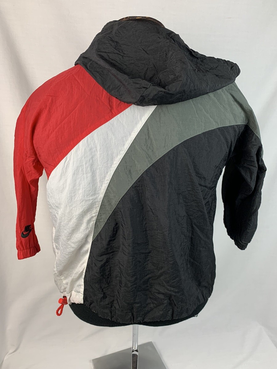 VTG 90s Nike Air Jordan Windbreaker Jacket Kids Boys Size Large (7