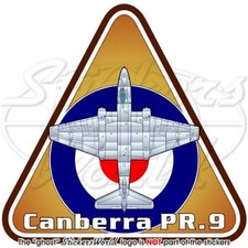 English Electric CANBERRA PR.9 RAF British Royal AirForce UK Vinyl Sticker Decal