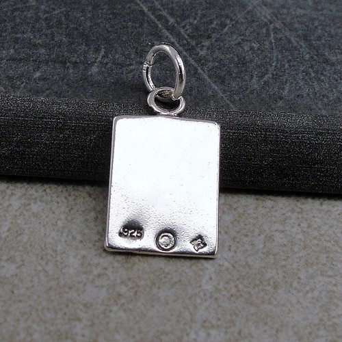 925 Sterling Silber Passport Charm - USA Citizen Charm - Traveler Charm Geschenk - Bild 2 von 2