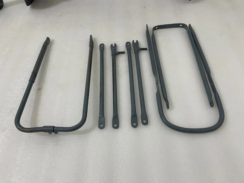 Kit de guardabarros delantero y trasero de acero crudo BSA M20 M21 M33 | Apto para Foto 3 de 3