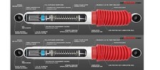 Rancho Rs5000x Shock Absorber Front Pair For Jeep Pickup Wrangler Gladiator